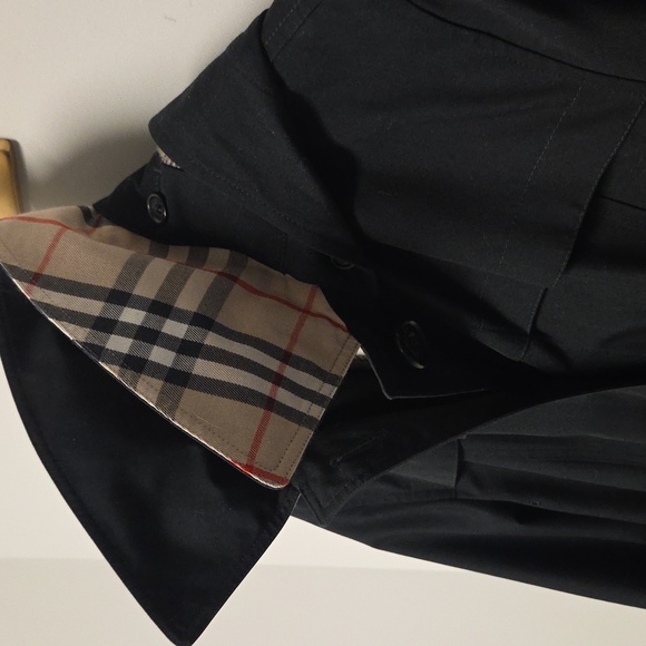 Burberry Women's Belted Trench Coat, Removable Liner & Hood, Women's 10R - Picture 9 of 14